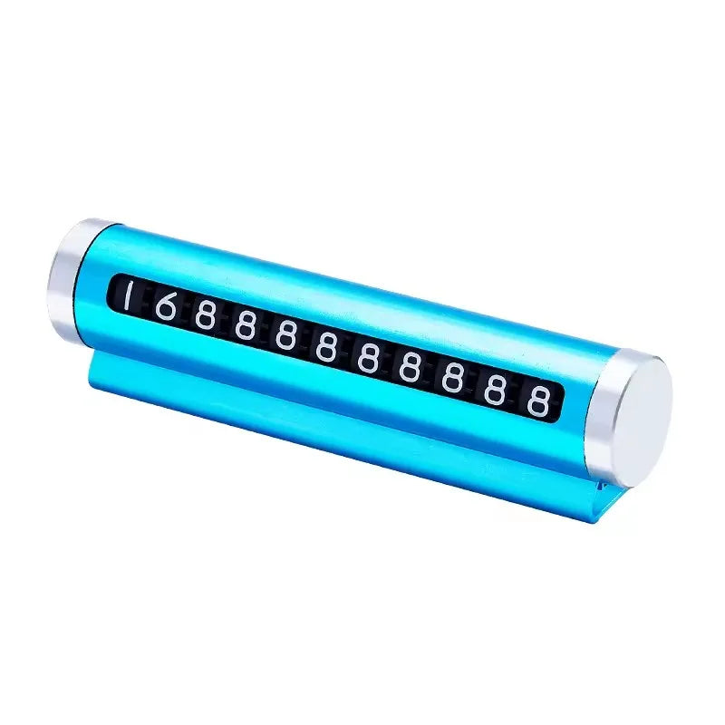 Universelle Parkkarte Aluminium