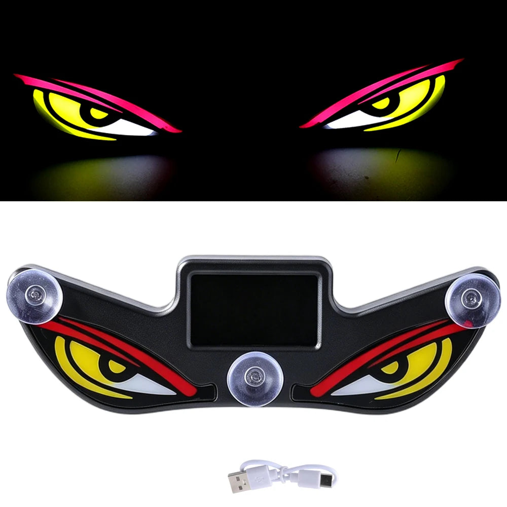Solar LED Devil Eyes Warnsignal