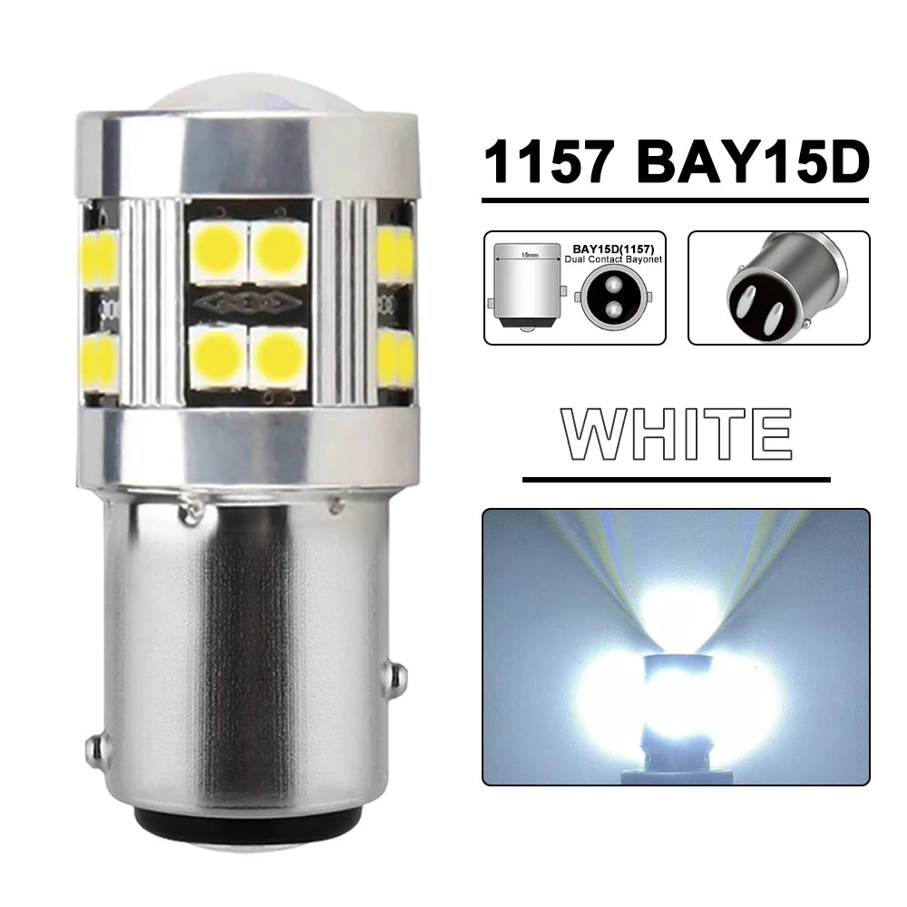 1156 1157 BA15S BAY15D LED Birne 12V 6500K
