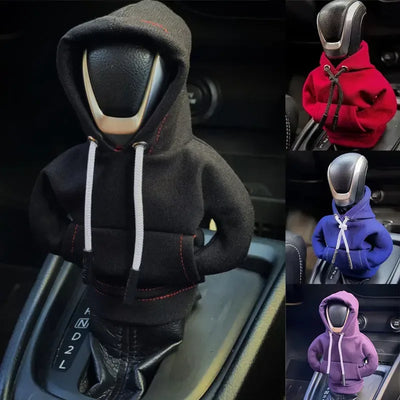 Mini Hoodie Abdeckung für Schaltknauf – SwissGlanzGarage Autopflege Schweiz