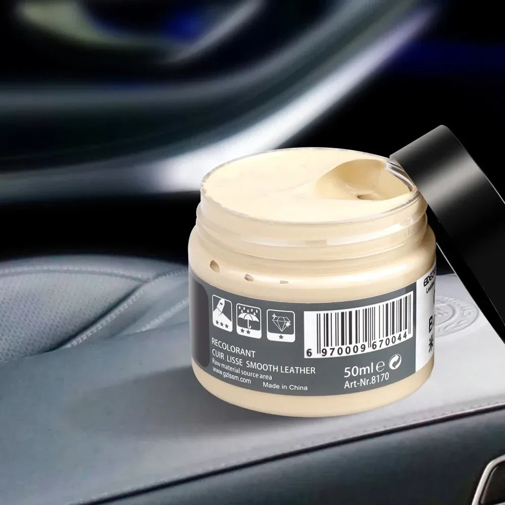 Leder Reparatur Paste für Kratzer & Risse 50ml – SwissGlanzGarage Autopflege Schweiz
