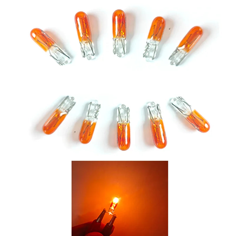 Halogenlampe T5 12V 1,2W W2W für Auto-Innenraum
