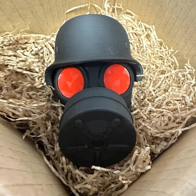 Anhängerkupplung Abdeckung Gasmasken-Helm