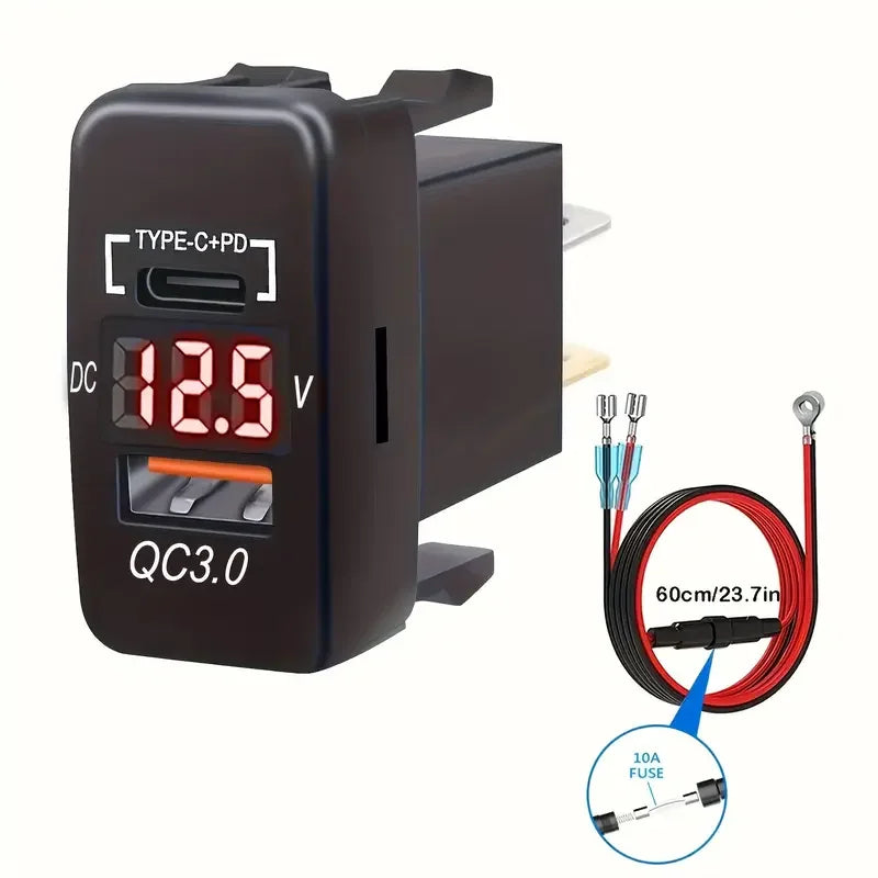 USB Auto Ladegerät mit Quick Charge 3.0