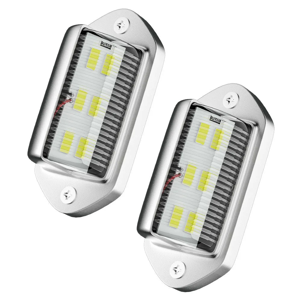 Weisse LED Kennzeichenbeleuchtung 12V 24V DC