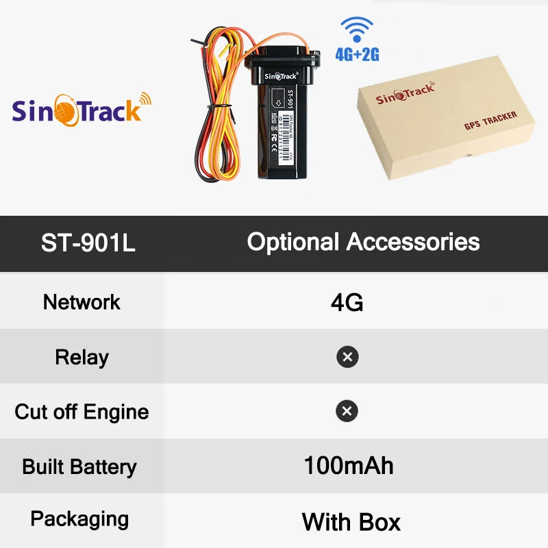 4er Set GPS Tracker mit starkem Magnet
