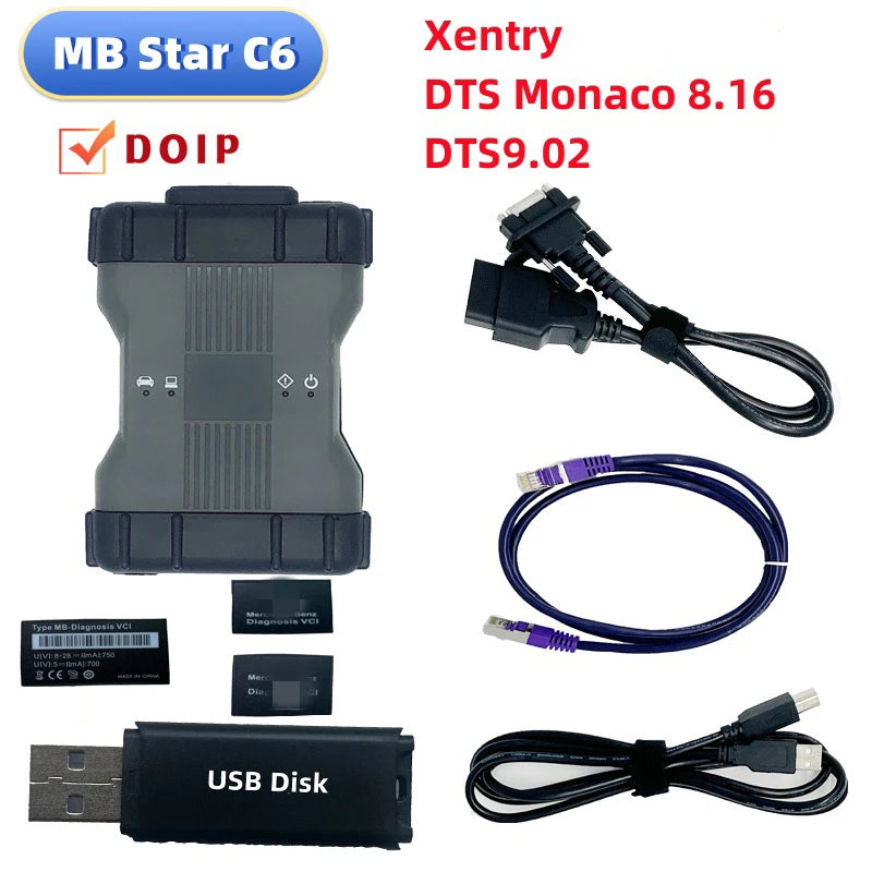 MB Star C6 DoIP OBD2 Diagnosegerät