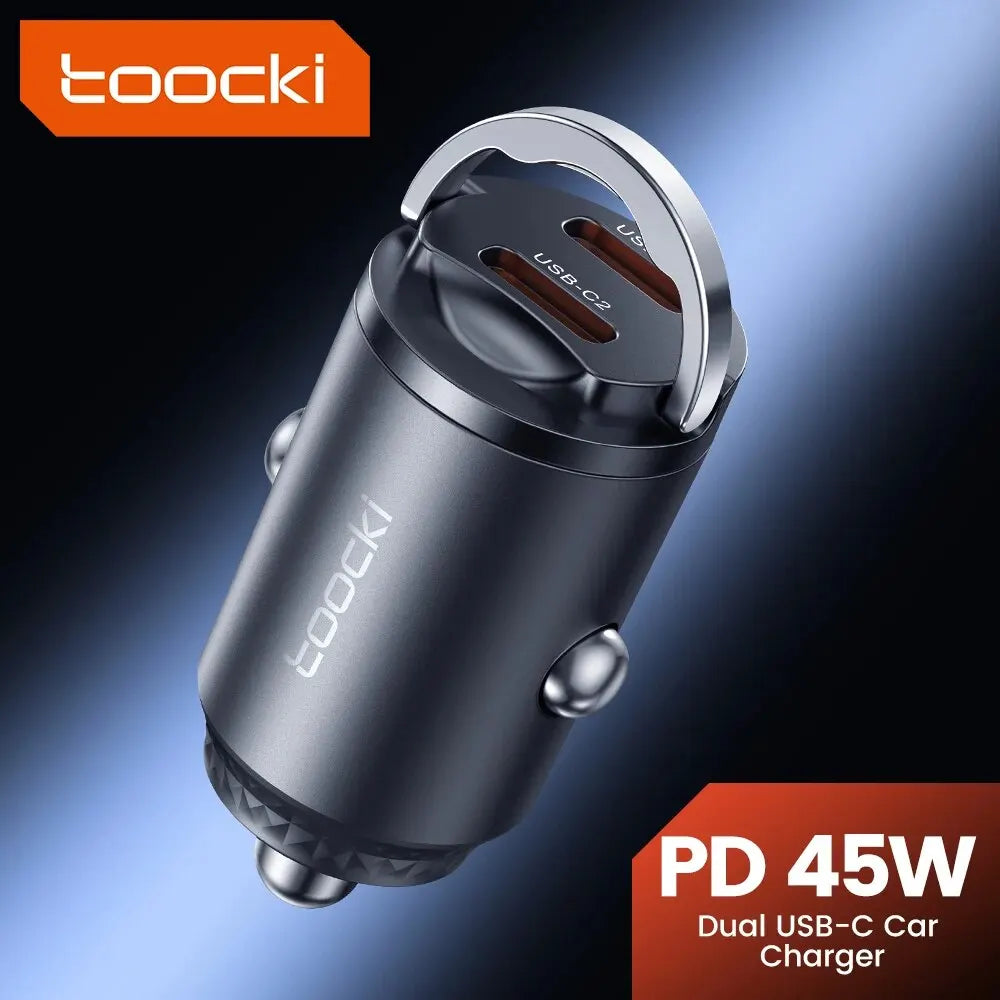 Toocki Mini PD 45W USB-C Auto-Ladegerät