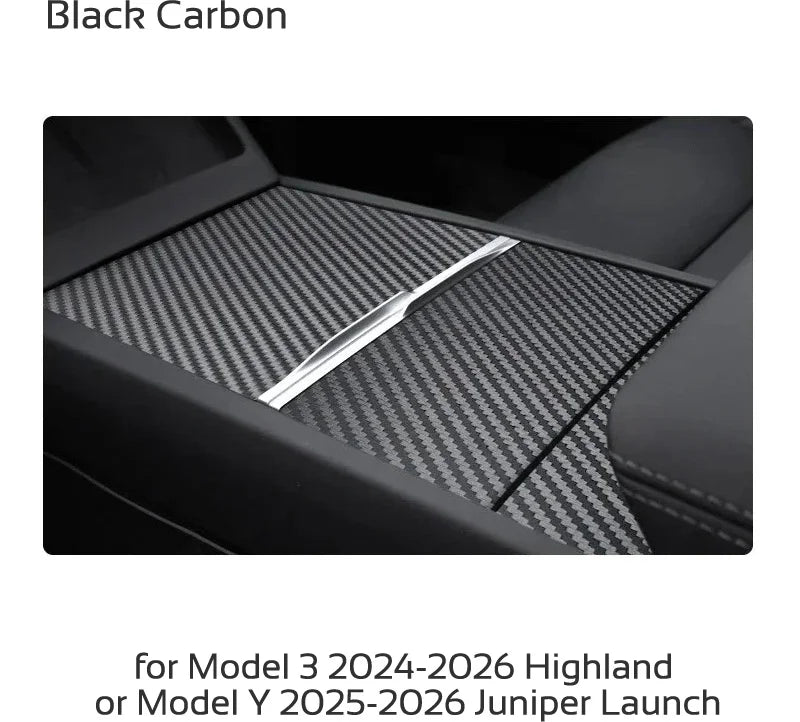 Center Konsole Abdeckung für Tesla Model 3/Y