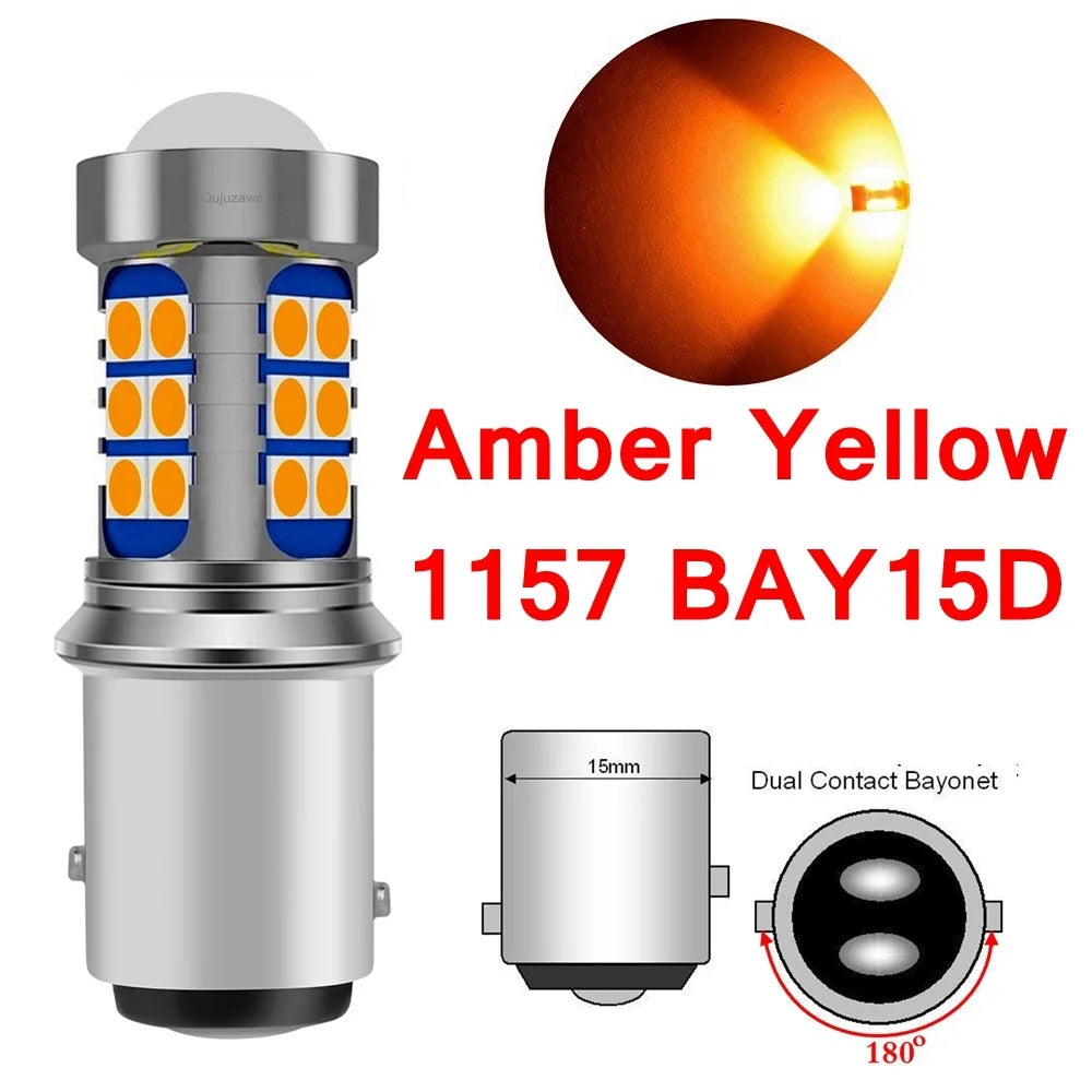 P21W LED-Birnen Set 1157 BAY15D PY21W BAU15S