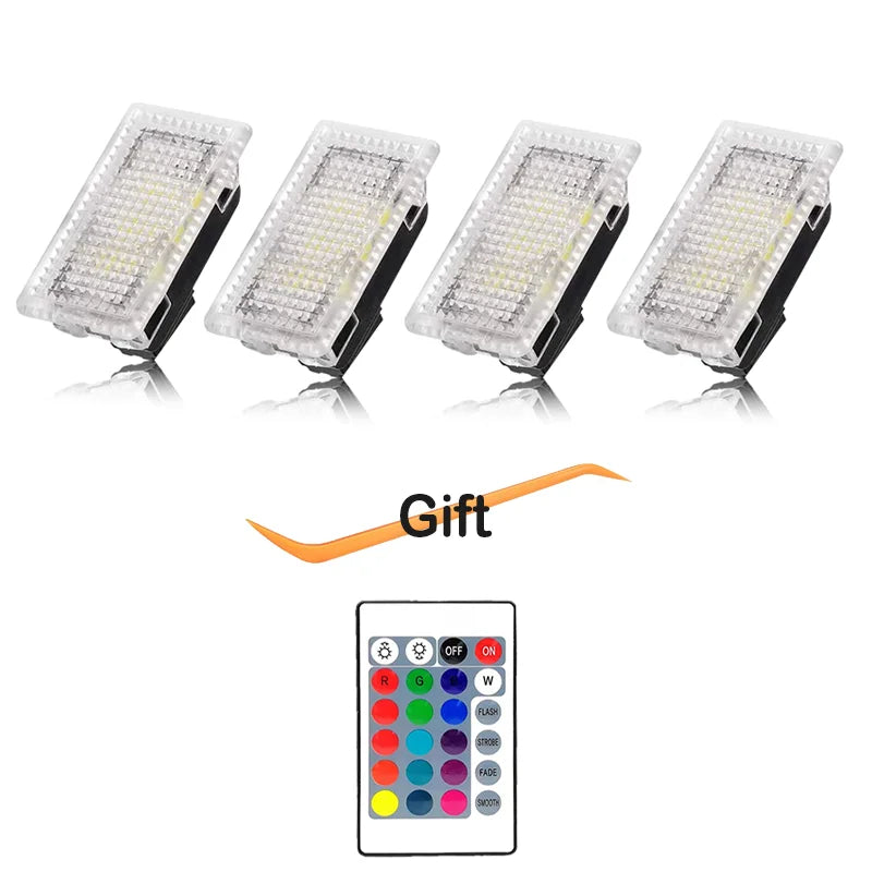 RGB LED Lampen Set für Tesla Kofferraum
