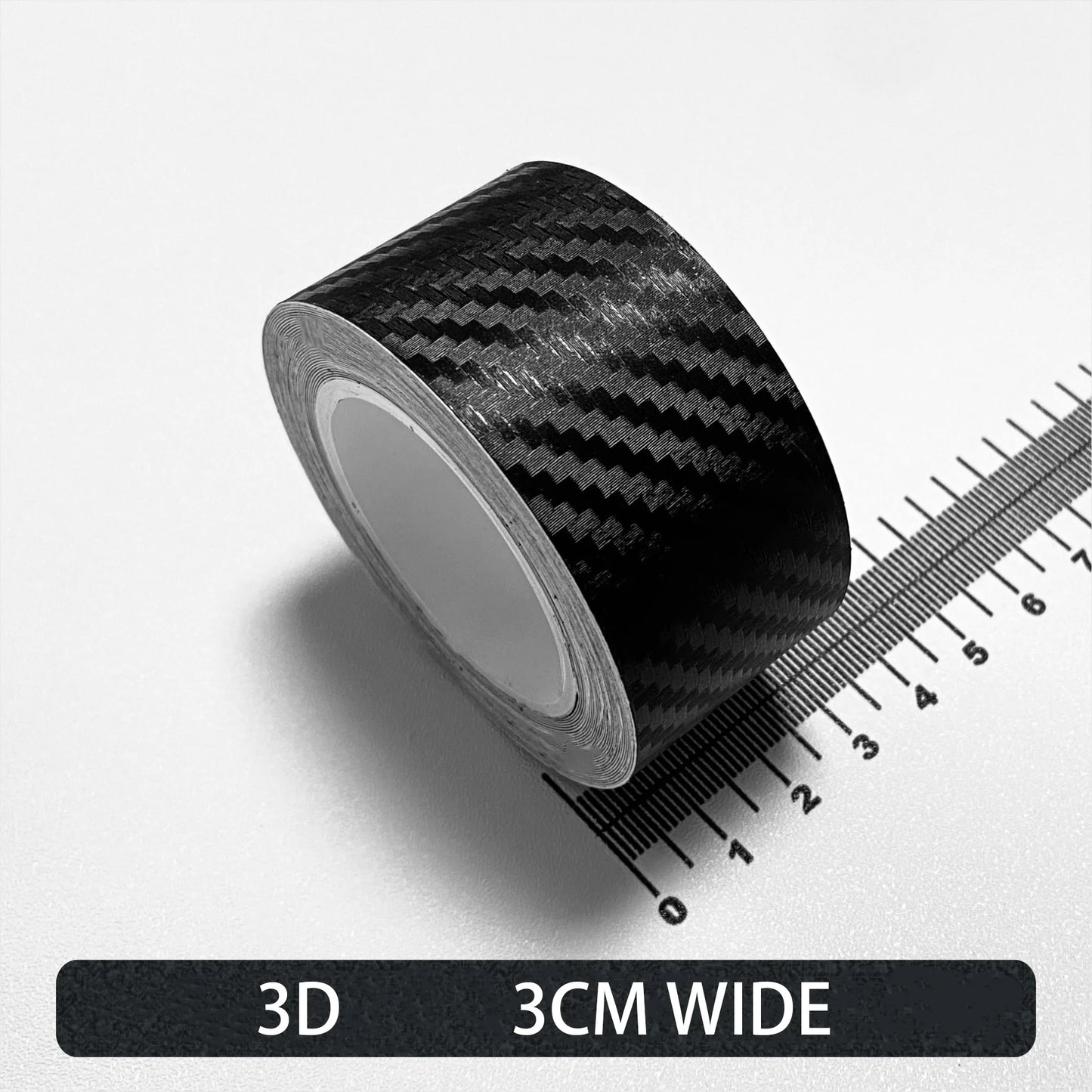 Carbon Fiber Aufkleber 10M
