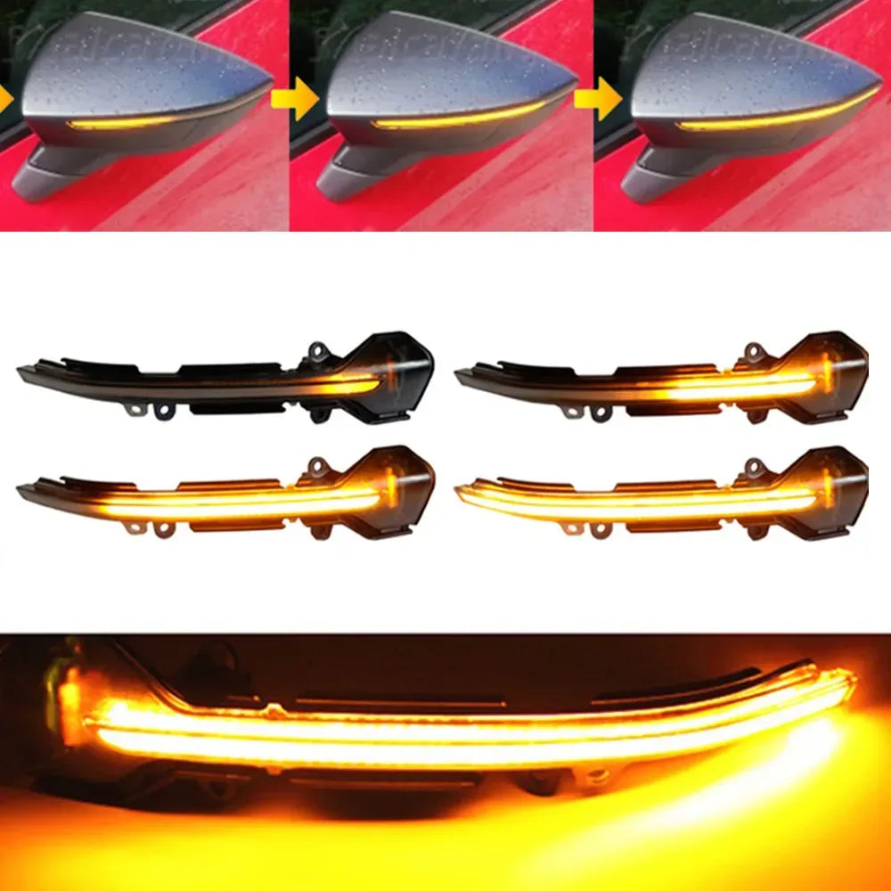 2 Stück Dynamische LED Blinker für Sitz Leon Mk3 – SwissGlanzGarage Autopflege Schweiz