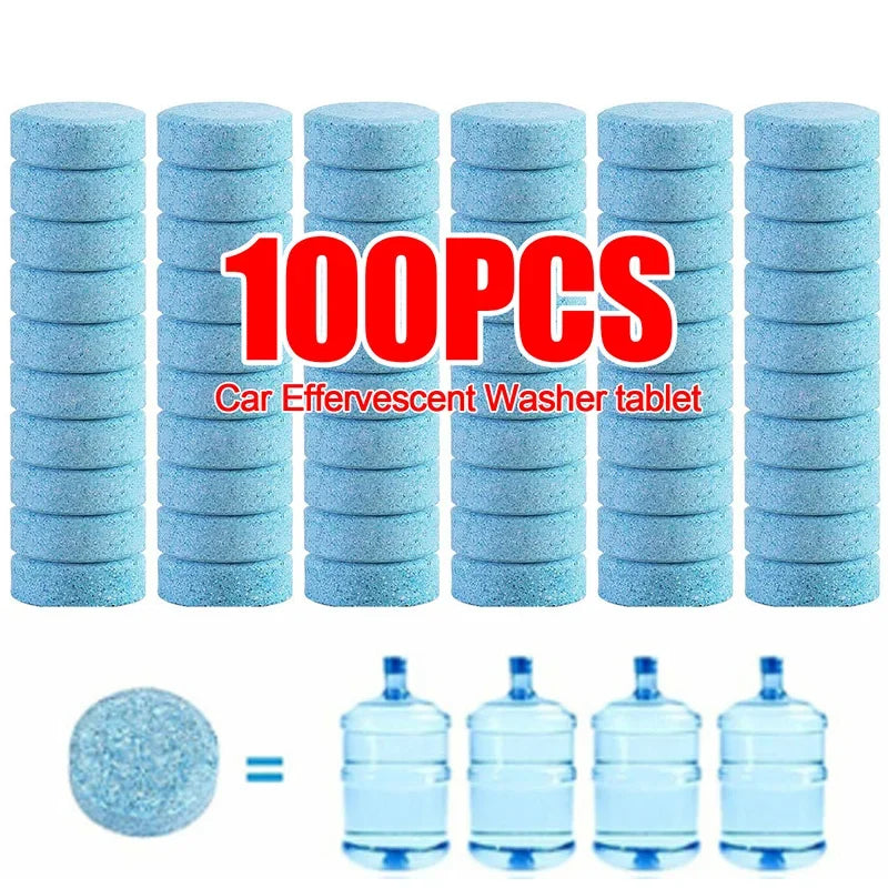 Scheibenreiniger-Tabs für Glas & Scheiben