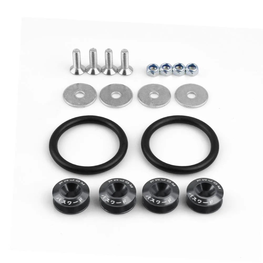 Aluminium JDM Schnellverschluss-Befestigungen Set