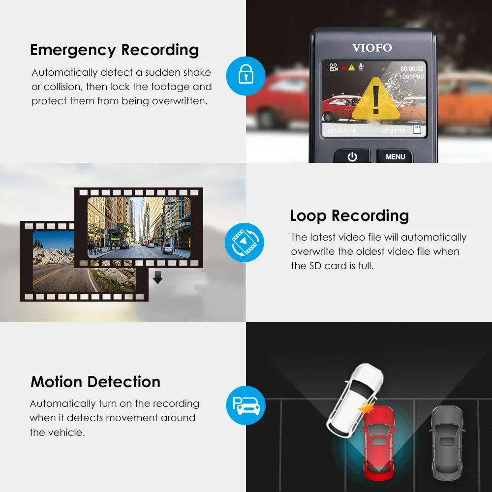 VIOFO A119 V3 2K Dashcam Quad HD – SwissGlanzGarage Autopflege Schweiz