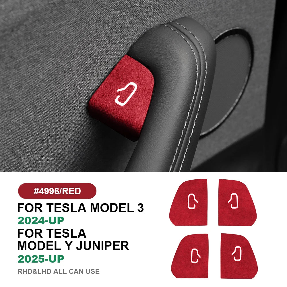Tesla Model Y 2025 Türschalter Schutzaufkleber