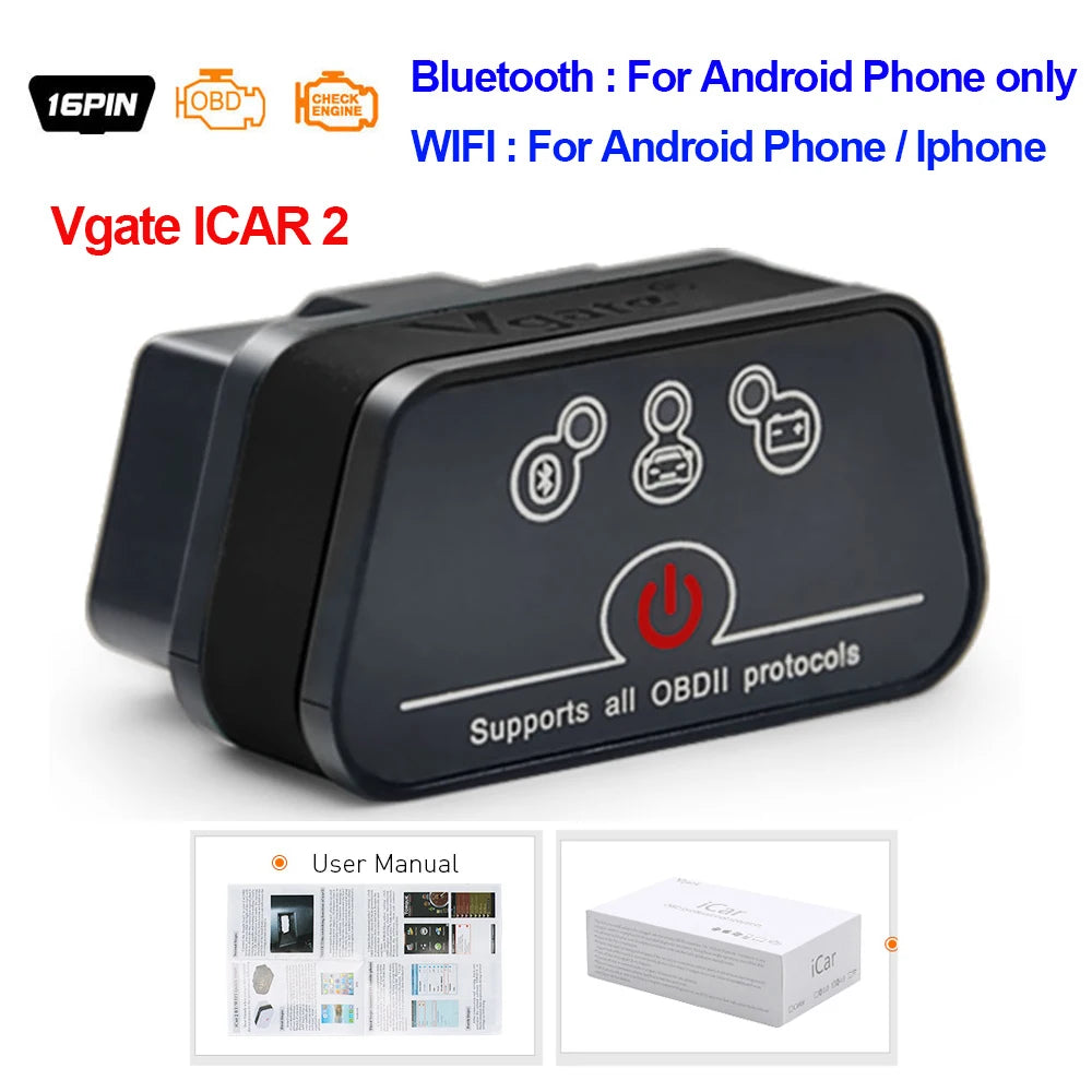 Vgate ICar2 OBD2 Bluetooth Scanner