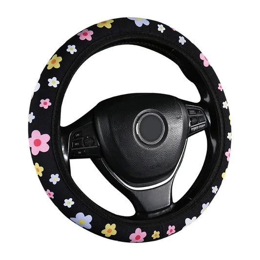 Lenkradbezug Blumenmuster Anti-Rutsch – SwissGlanzGarage Autopflege Schweiz