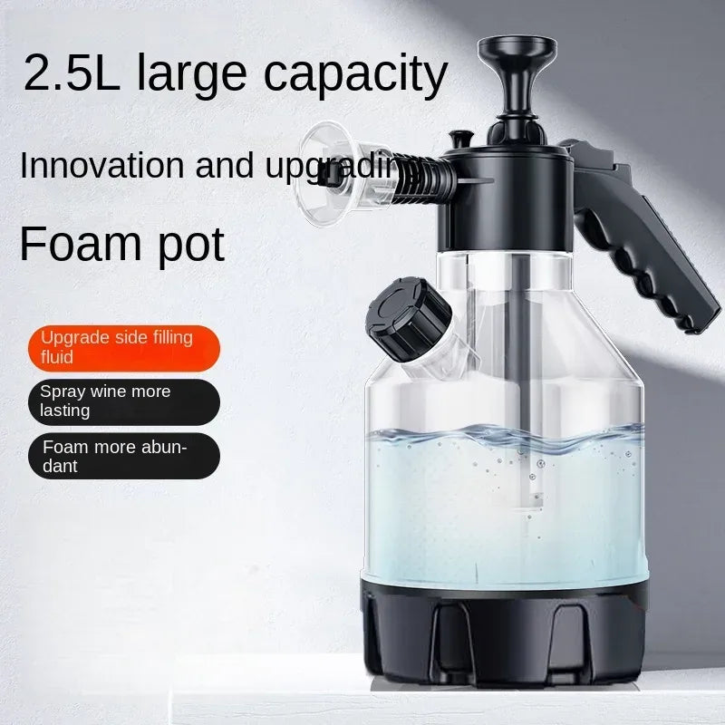 2.5L Handpump-Schaumkanone mit 3 Düsen – SwissGlanzGarage Autopflege Schweiz