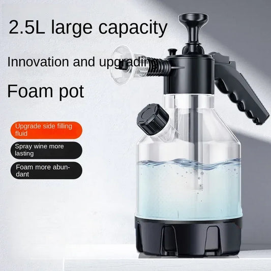 2.5L Handpump-Schaumkanone mit 3 Düsen – SwissGlanzGarage Autopflege Schweiz