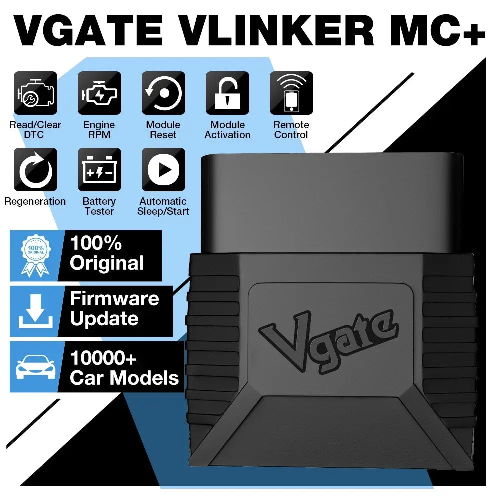 Vgate VLinker MC+ OBD2 Diagnosetool – SwissGlanzGarage Autopflege Schweiz