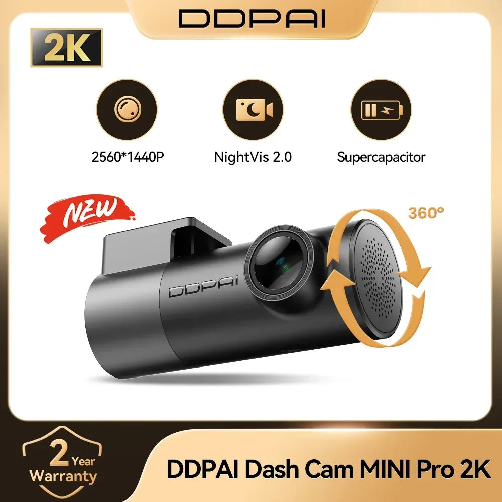 DDPAI MINI Pro 2K Dash Cam – SwissGlanzGarage Autopflege Schweiz