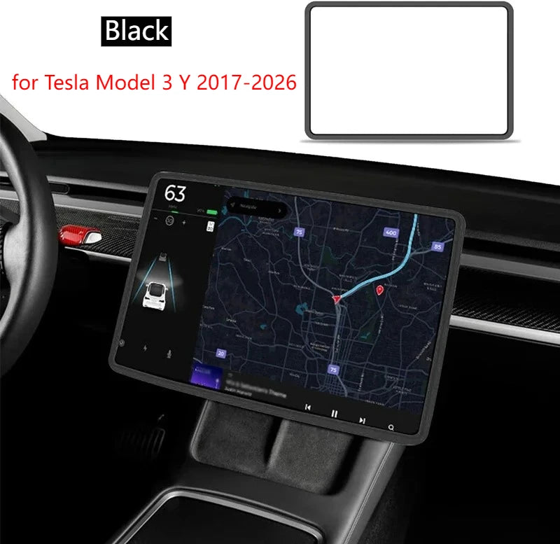 Silikon-Schutzrahmen für Tesla Bildschirm