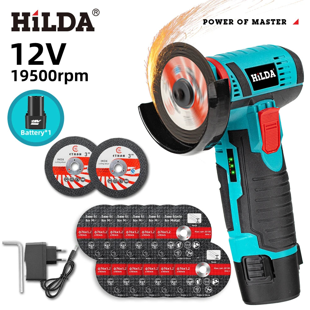 HILDA Mini-Trennschleifer 12V