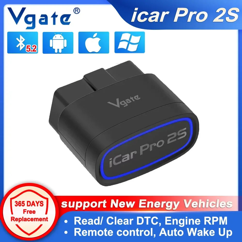 Vgate iCar Pro 2S OBD2 Bluetooth Scanner – SwissGlanzGarage Autopflege Schweiz