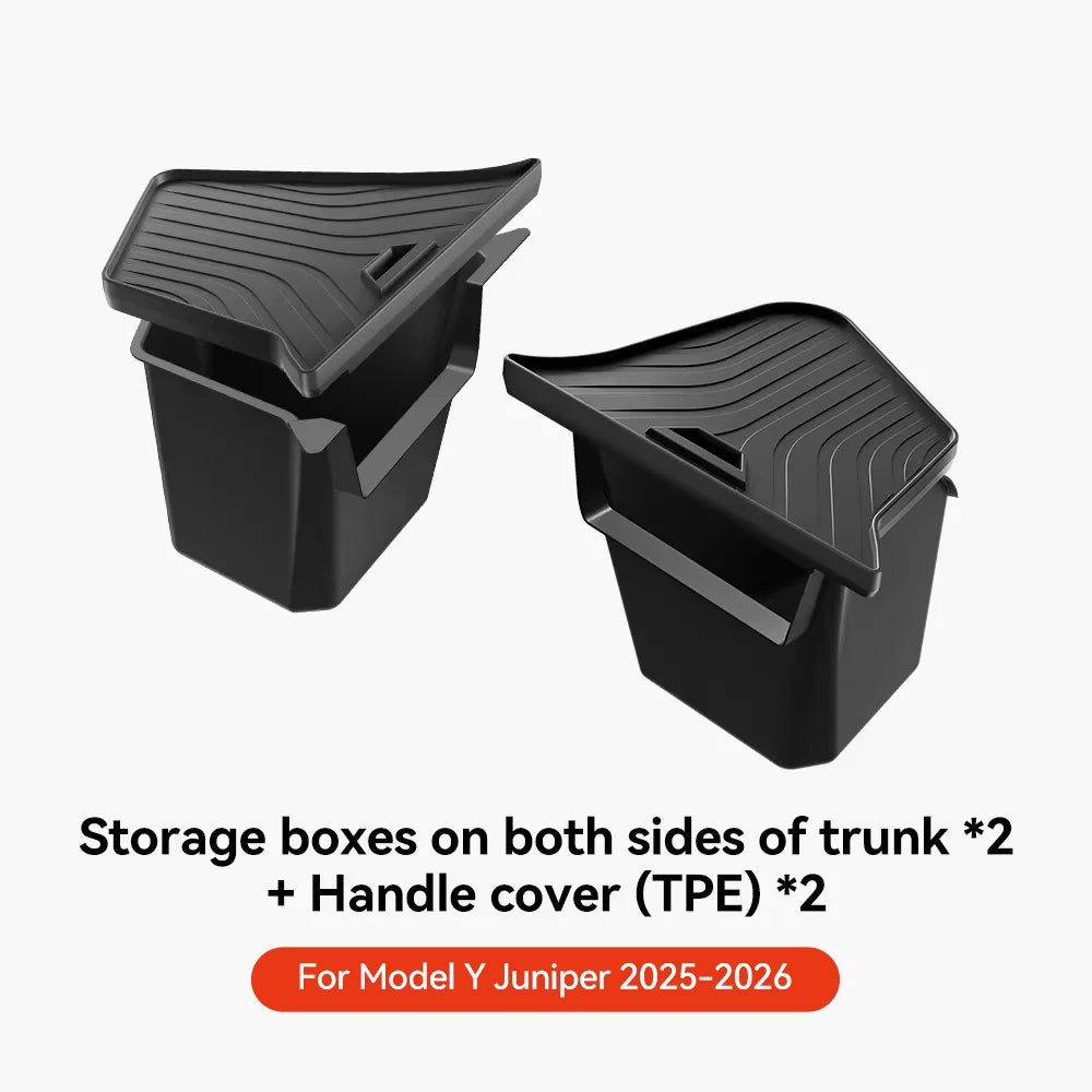 Kofferraum Aufbewahrungsbox Set für Tesla Model Y/YL