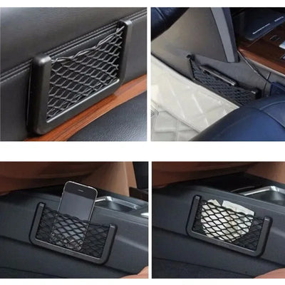 Auto-Armlehnenbox Kissen – als Netztasche – SwissGlanzGarage Autopflege Schweiz