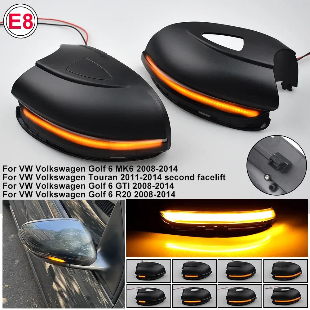 Dynamisches LED-Blinklicht für VW Golf 6 MK6 – SwissGlanzGarage Autopflege Schweiz