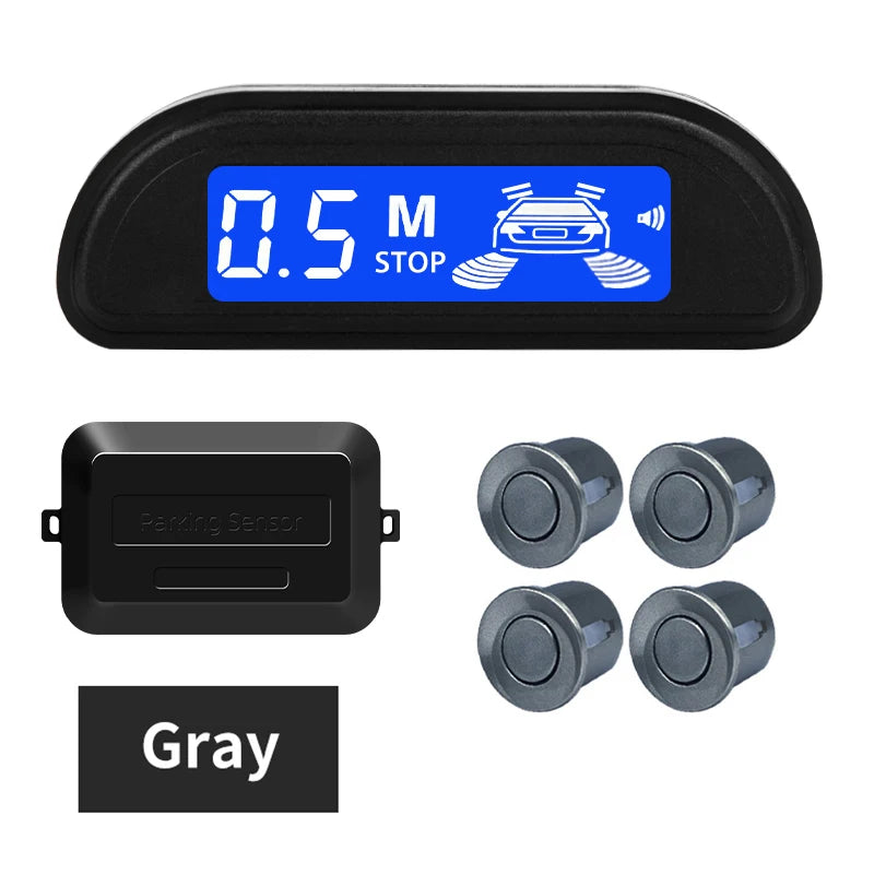 Parksensor Set mit LED Monitor 4 Sensoren
