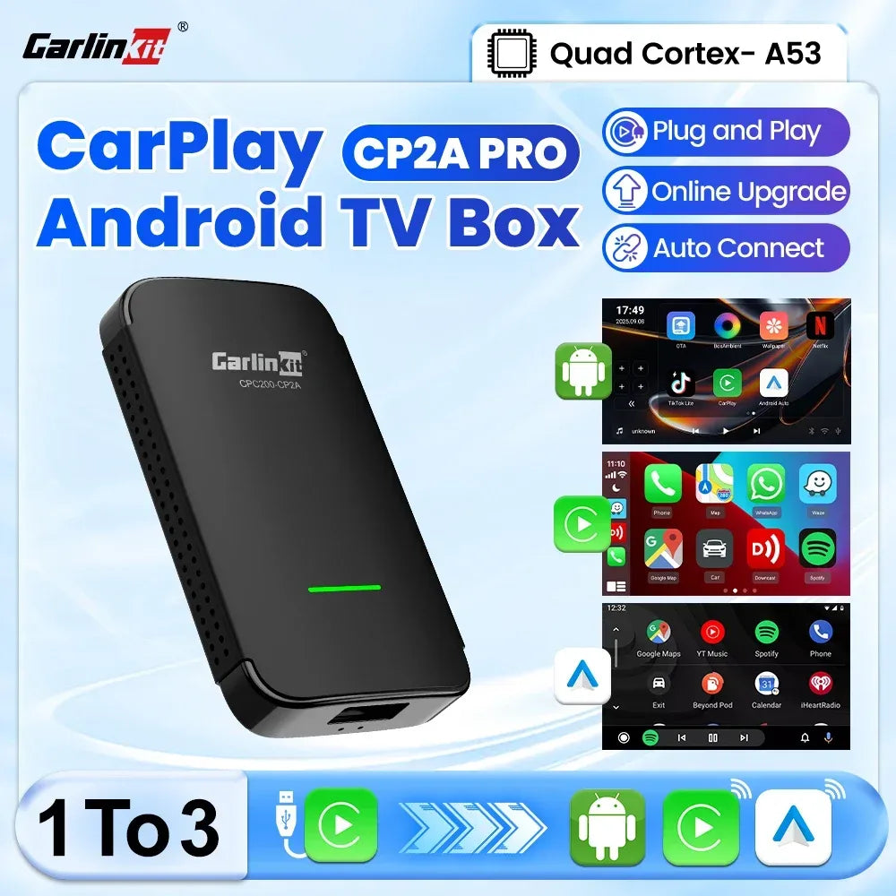 CarPlay Android TV Box CP2A Pro – SwissGlanzGarage Autopflege Schweiz