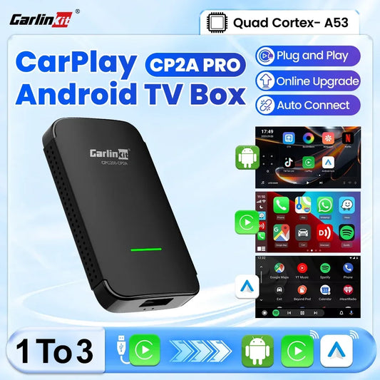 CarPlay Android TV Box CP2A Pro – SwissGlanzGarage Autopflege Schweiz