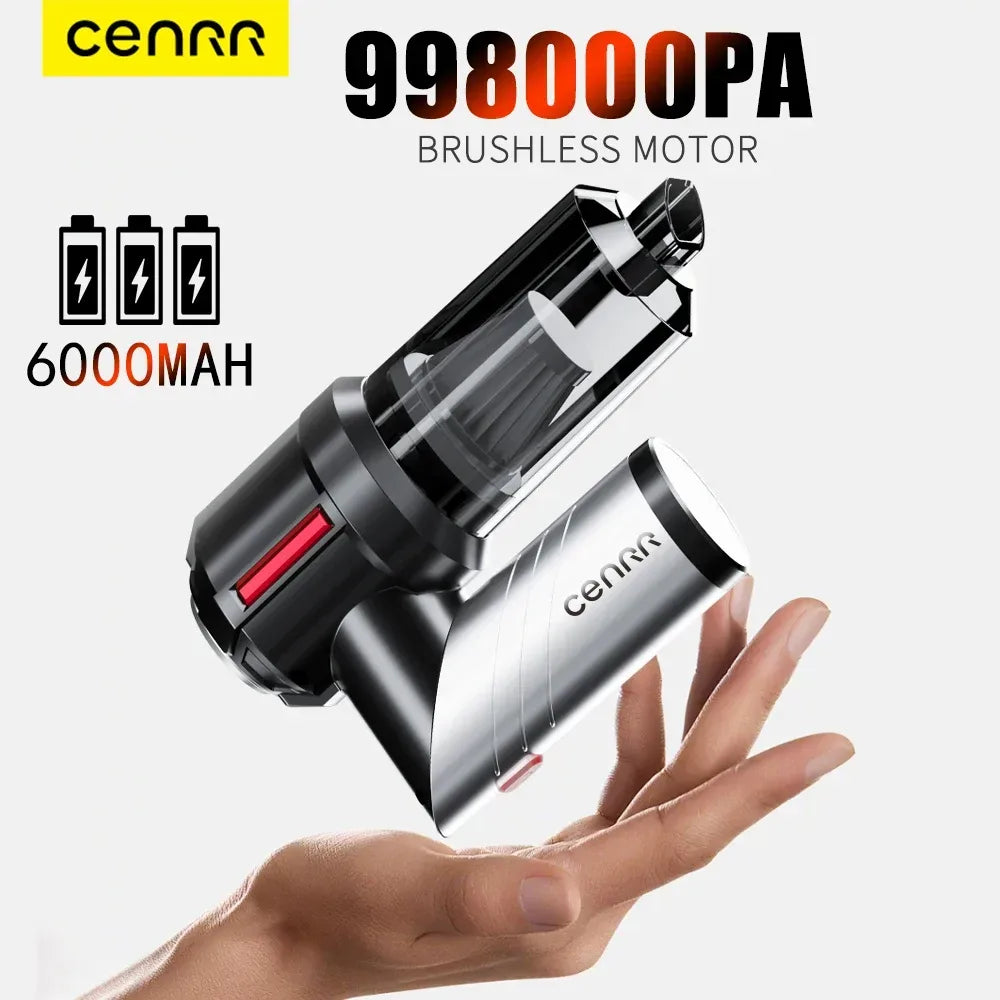CENRR Mini Auto-Staubsauger kabellos 998000PA – SwissGlanzGarage Autopflege Schweiz