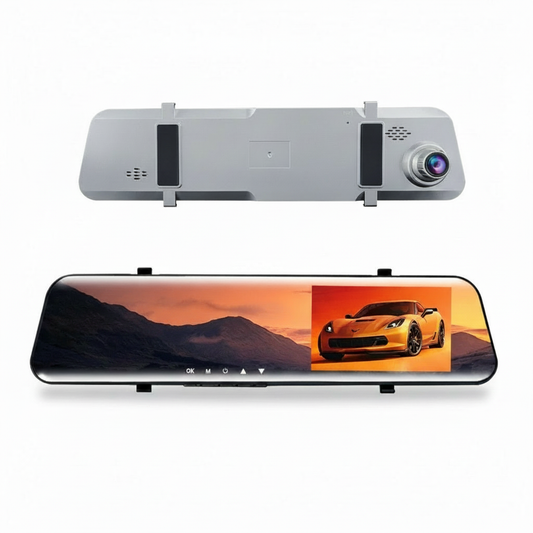 12 Zoll Dashcam Spiegel Weitwinkel