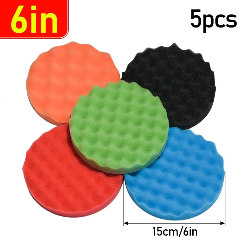 Polierscheiben Set 150/180mm 5 Stk