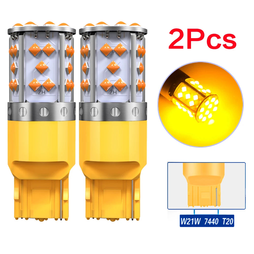 1156 P21W BA15S PY21W LED Blinkerbirne Set
