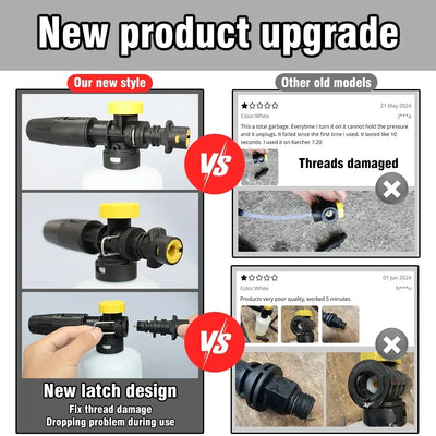Schaumkanone für Karcher Hochdruckreiniger – SwissGlanzGarage Autopflege Schweiz