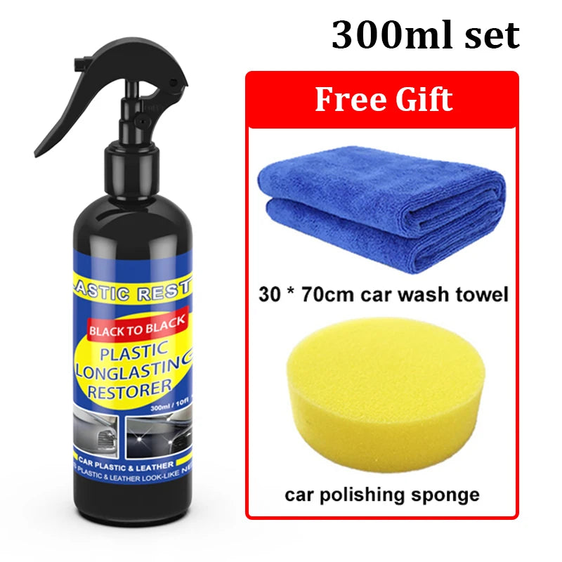 Kunststoff- & Leder-Auffrischer Spray