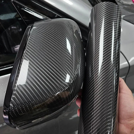 Carbon-Folie Schwarz hochglanz – SwissGlanzGarage Autopflege Schweiz