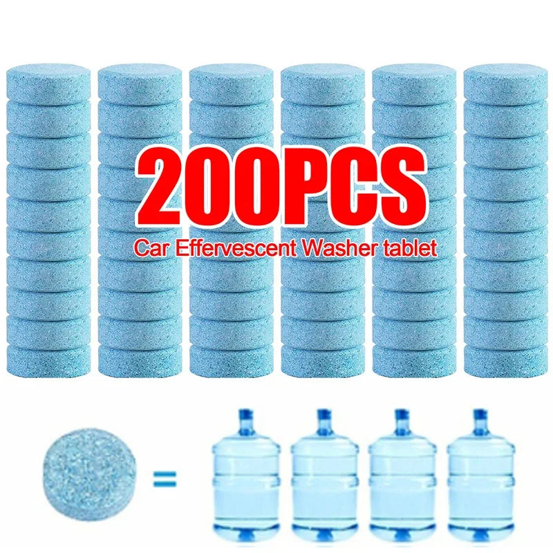 Scheibenreiniger-Tabs für Glas & Scheiben