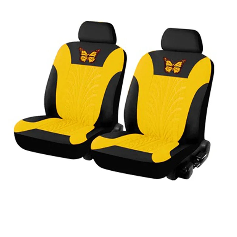 Auto-Sitzbezug Set mit Schmetterlings-Muster
