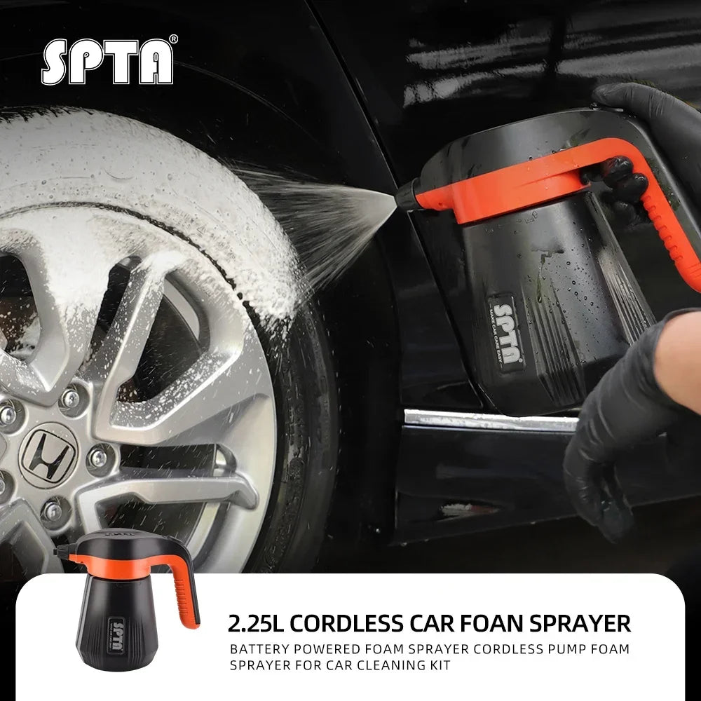 SPTA Cordless Batteriebetriebener Schaumreiniger