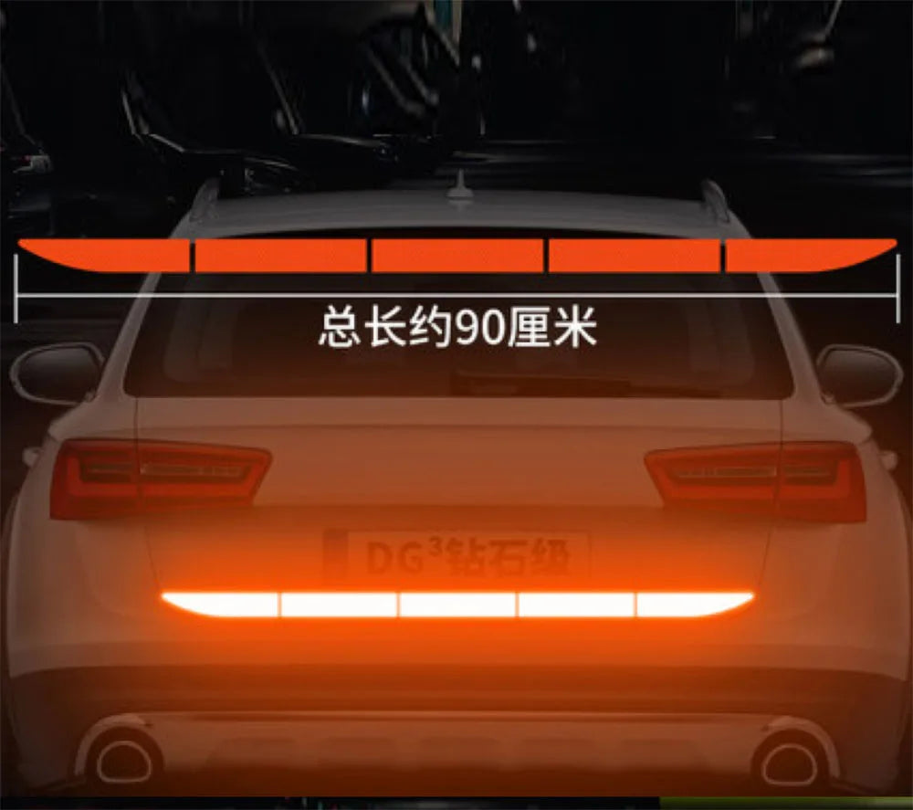 Reflektierendes Warnband für Autos