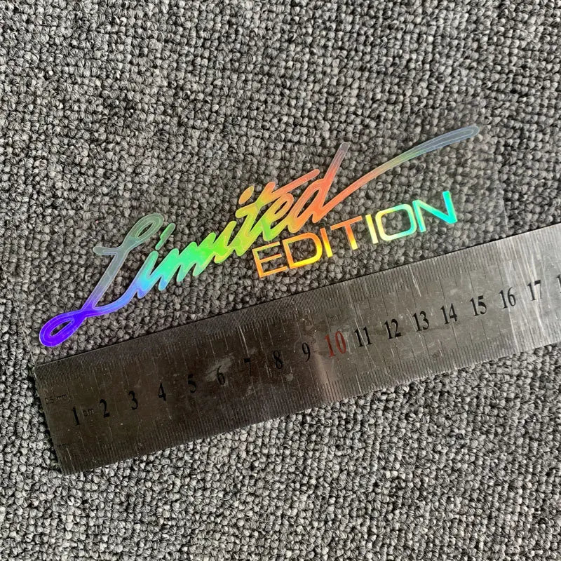 Limited Edition Auto-Aufkleber Set