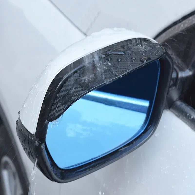 Carbon-Faser Rückspiegel Regen-Schutzfolie – SwissGlanzGarage Autopflege Schweiz