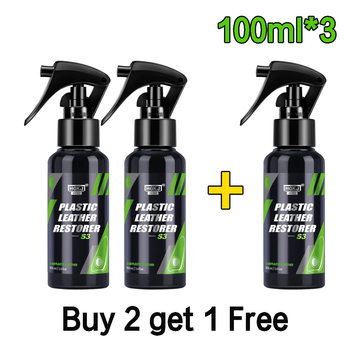Kunststoff- & Leder-Auffrischer Spray – in Leder-Optik